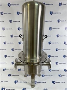 Наша Сталь промышленный фильтр для воды (корпус) из нержавеющей стали 5 картриджей SL20, 40мм, резьба НСП-5.40р