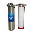 Магистральный (проточный) обезжелезивающий фильтр для скважины НАША СТАЛЬ Big-Blue 20 НСЖБ20