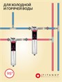 Готовое решение для очистки воды из скважины ТИТАНОФ ТМ 1.2:Титановый фильтр+магнитный преобразователь от накипи 052