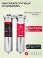 Двойной фильтр для водопроводной воды от железа и накипи ТИТАНОФ ТК 6000 Big blue 20 10509